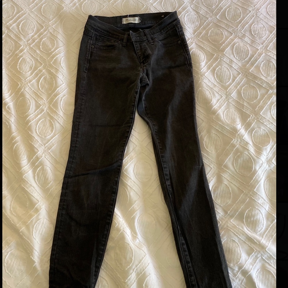 Madewell mid rise skinny jeans